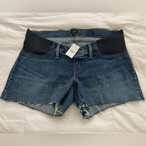 NWT J.Crew Maternity Denim Shorts size 31
